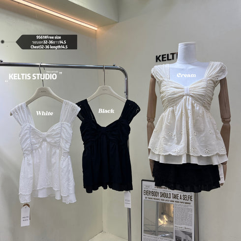Women Sweetheart Neckline Sleeveless Tops